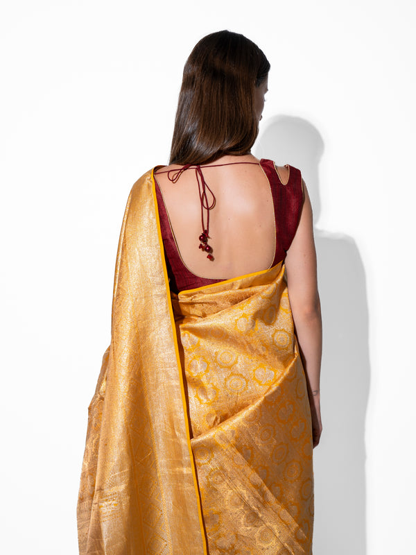 Lior - KanchipuramSilk in Gold Zari