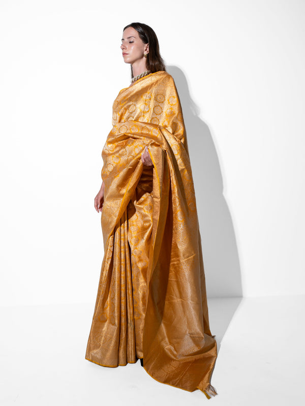 Lior - KanchipuramSilk in Gold Zari