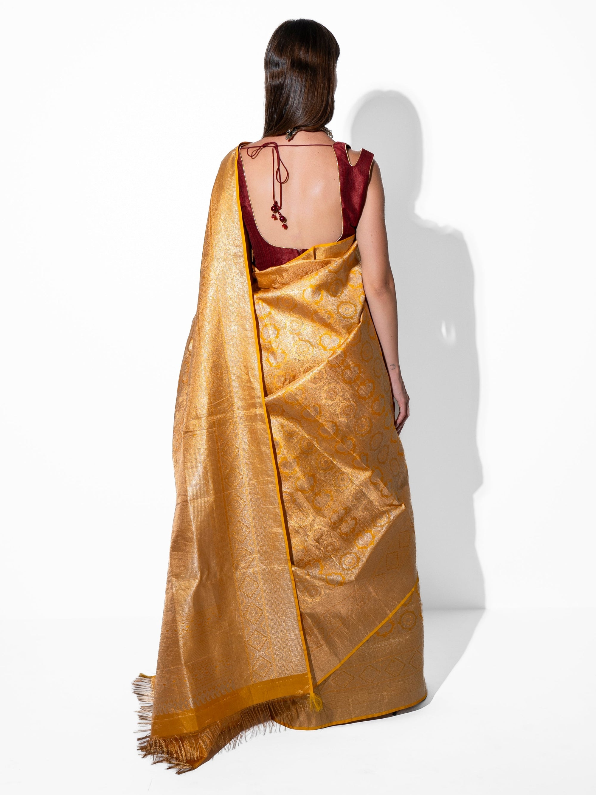 Lior - KanchipuramSilk in Gold Zari